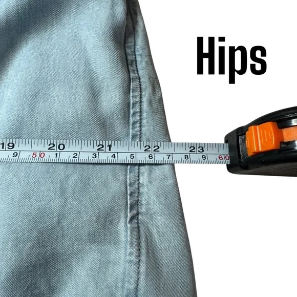 Urban Outfitters Cooperative Dress Chambray Blue Mini Shirtdress Womens XS - Picture 9 of 10